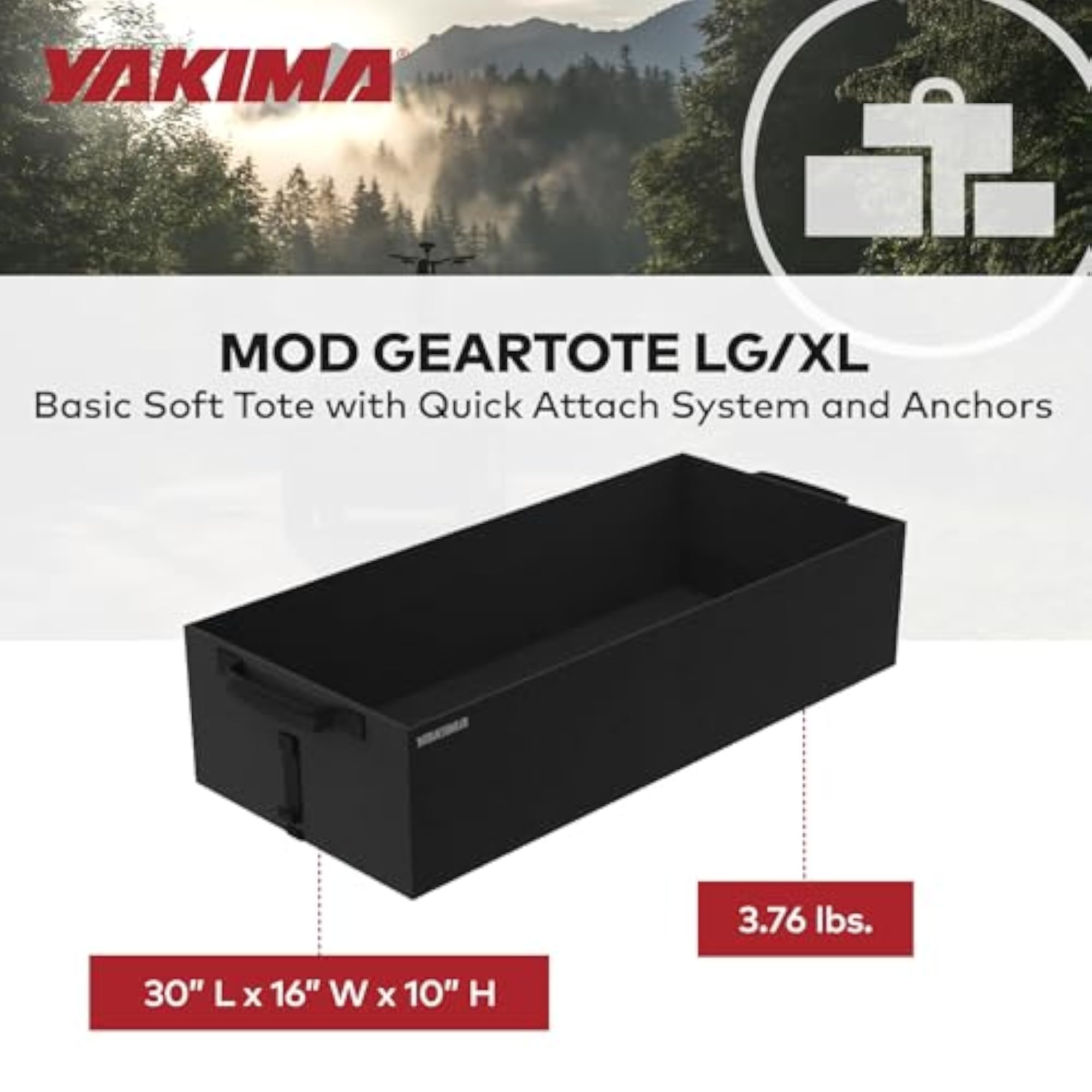 MOD Gear Tote, Soft Tote with Quick Attach System