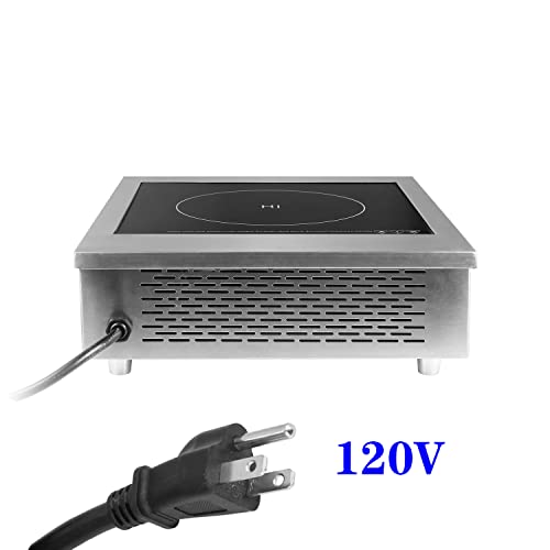 Commercial Grade Countertop Burner 1800 W /120V Commercial Induction Cooktop 9 Inch Heating Coil Hot Plate Portable Electric Stove for Cooking Abangdun - Image 6