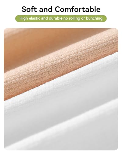 Image of Eiggam Women's Cotton Bikini Panties,High-Cut Full Coverage Stretch Cool Underwear for Women