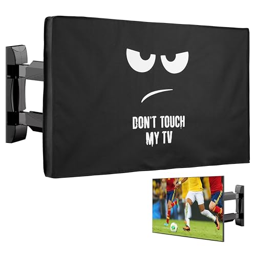 kwmobile kompatibel mit 43" TV Outdoor TV Abdeckung