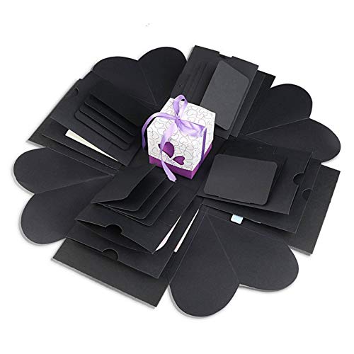 Explosie Creatieve Geschenkdoos Puzzel DIY Album Valentijnsdag Bruiloft Doos Verjaardagsfeestje Verrassing Festival Gift… - Afbeelding 4