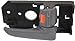 OE Replacement Front or Rear Passenger Side Gray Interior Door Handle with Door Lock Button for Kia - REPK462343