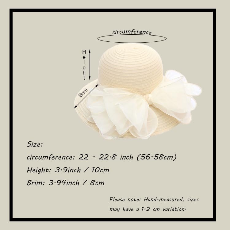 Sombrero de mujer estilo Derby para boda y eventos miniatura 4