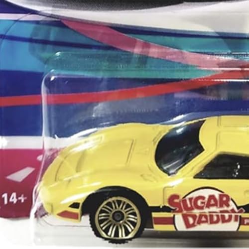 Auto Matchbox Ford GT-40 1/64 Amarillo Sugar Daddy miniatura 4