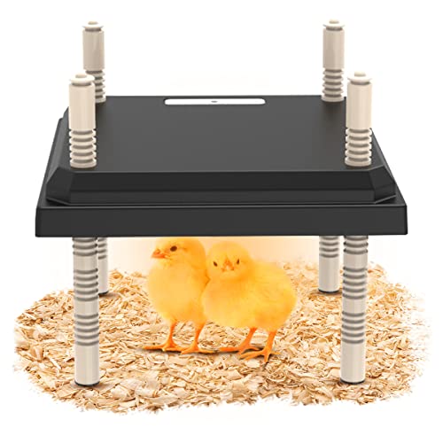 Wärmeplatte Küken 25 x 25 cm, 15W 38-52°C Hühnerstall...