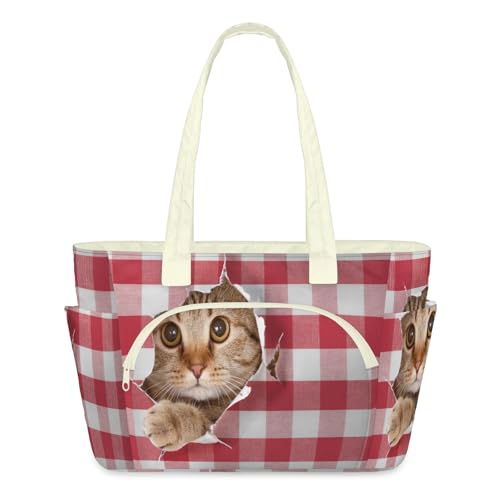 Sac fourre-tout chat britannique léger pour femme active