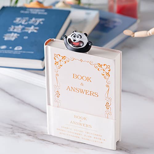 Beerbinger Bookmarks, 3D Animal Flexible Pvc Page Tag Page Divider Anti-Slip Anti-Break Waterproof Birthday Gift For Student Boy Girl #TOP5