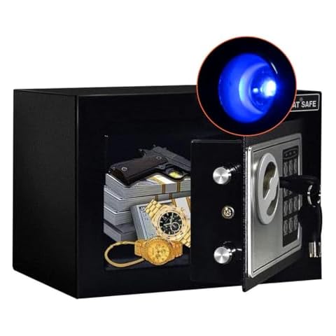 JUGREAT Safe Box with Intelligent Lighting Design Cover