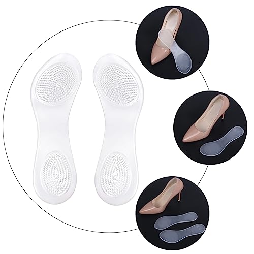 2 Pares Plantillas Transparentes para Tacones Altos Mujer miniatura 7