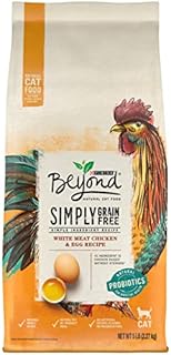 Purina Beyond Grain Free, Natural Dry Cat Food, Grain Free White Meat Chicken & Egg Recipe - 5 lb. Bag