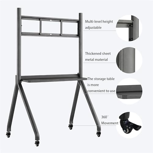 Soporte móvil para TV de 55-86 pulgadas miniatura 3