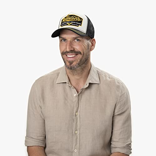 Stetson American Heritage Trucker Cap Men Black One Size #TOP2