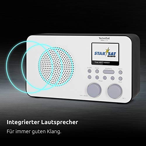 TechniSat VIOLA 2 C IR - tragbares Internetradio (DAB+, UKW, WLAN, 2.4 Zoll Farbdisplay, Kopfhöreranschluss, Wecker… - Image 7