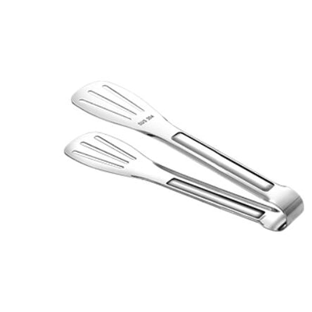 Kochzange Robuste Küchenzange aus Edelstahl, geeignet für die Küche, Größe: S: 4,5 cm * 24 cm, M: 4,5 cm * 28,5 cm, 1 Stück (klein)