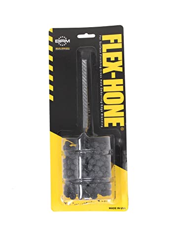 Image of Brush Research BC21240 Flex-Hone, 2-1 /2 inch (63.5mm) Diameter, 40 Grit, Silicon Carbide, for Mild Steel, Stainless Steel, Cast Iron and Softer Ferrous Materials
