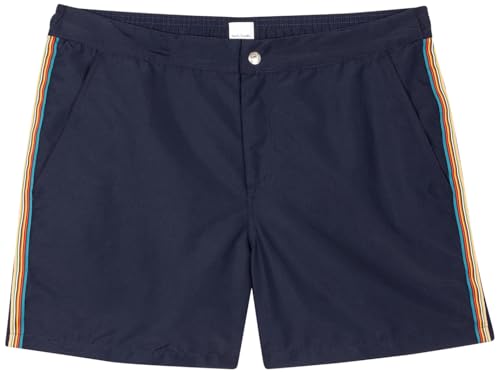 Paul Smith Short masculino masculino de natação, Azul marino, P