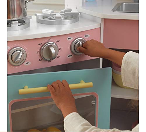 Amazon | KidKraft Deluxe Corner Wooden Play Kitchen キッドクラフト Amazon | KidKraft Deluxe Corner Wooden Play Kitchen キッドクラフト