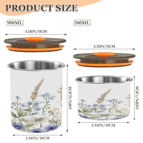 Contenedor hermético acero inox para café 17oz miniatura 3