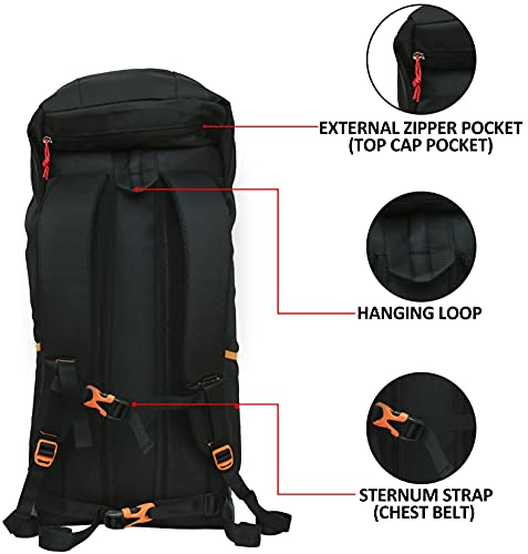 Image of Grandiose Premium Design Series Bags Cylindrical model Rucksack - 40 L