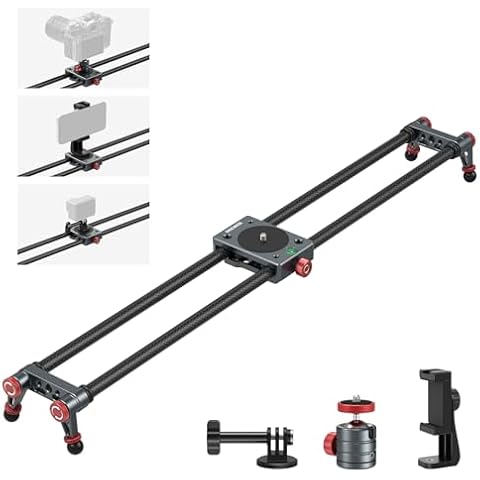 NEEWER 24in/60cm Carbon Fiber Camera Slider Cover