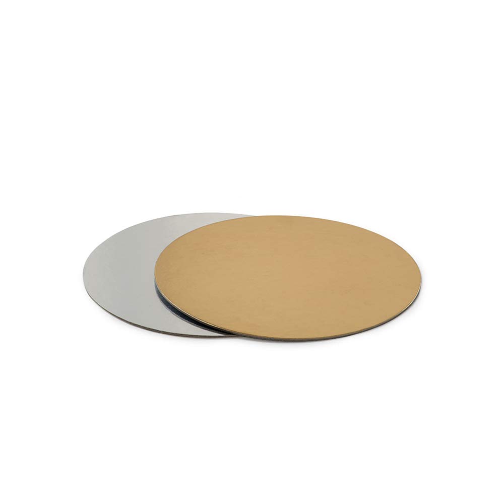 DECORA 0932504 COUPLED DOILIES GOLD/SILVERØ26CM