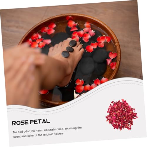 Pétalos de rosa secos 250g material natural para manualidades miniatura 6