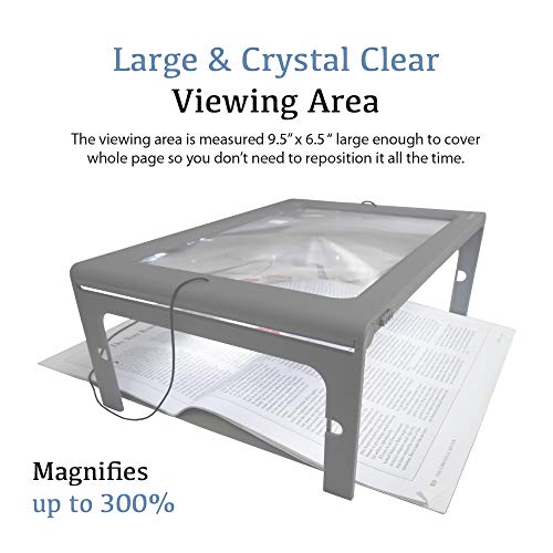 MagniPros-3X-Large-Full-Page-Magnifier-with-12-LED-Lights-Foldable-Flip-Out-Legs-Dual-Power-Supply-Modes-Ideal-for-Hands-Free-Reading-Low-Vision-Seniors-with-Aging-Eyes