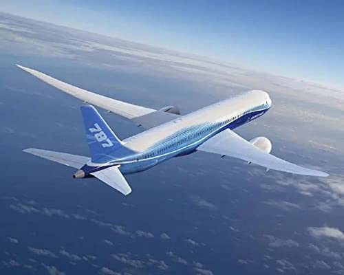 Avión B787 fundido a presión escala 1:400 decoración elegante para despachos 6