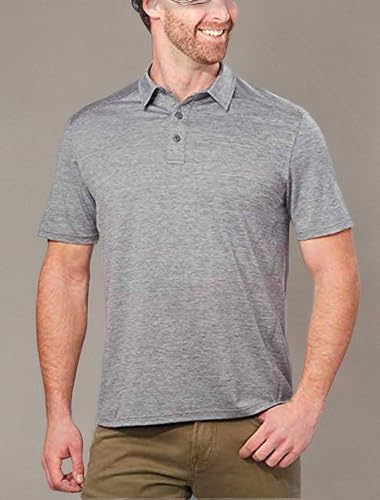 G.H. Bass & Co. Men's Short Sleeve Cooling Stretch UPF 50 Polo2
