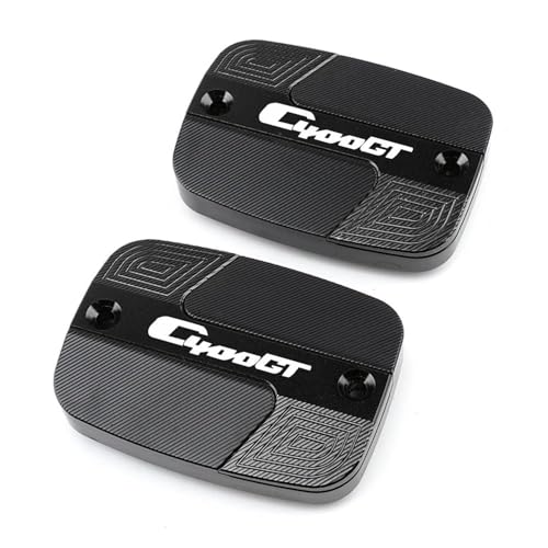 �L���b�v�����t���܂� �I�[�g�o�C CNC �A�N�Z�T���[ �t�����g �u���[�L �t���[�h �^���N ���U�[�o�[ �L���b�v �J�o�[ �ی� C400GT C400 GT C 400 2019 2020(Black)