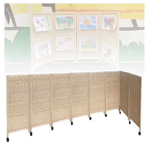 Cloison de séparation courte sur roulettes pour moduler un bureau sans travaux