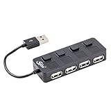 Connectland CL-U2MNHUB-4B 4 Ports USB V2.0 Mini Hub (Black)