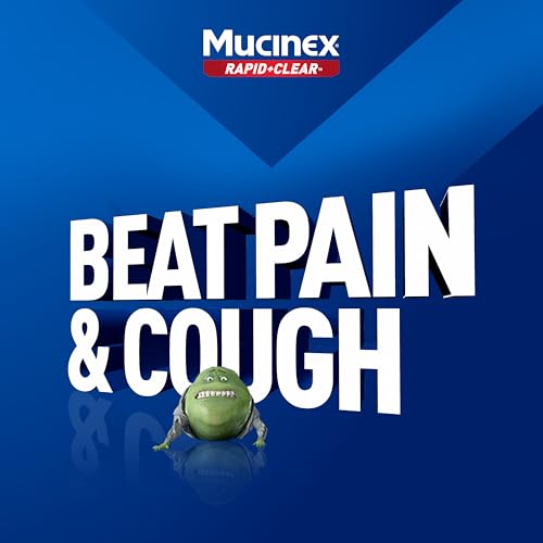 Mucinex Rapid+Clear Pain, Headache & Cough Medicine, 16 Liquid Gels - image 6