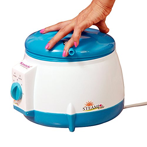Image of Kawachi Portable Facial Steamer Generator for Steam Sauna Therapy (Steam Cabin not provided) (White)
