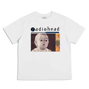 未使用品 RADIOHEAD Tシャツ M レディオヘッド トム・ヨーク Amazon | Radiohead レディオヘッド トムヨーク ロック バンド t
