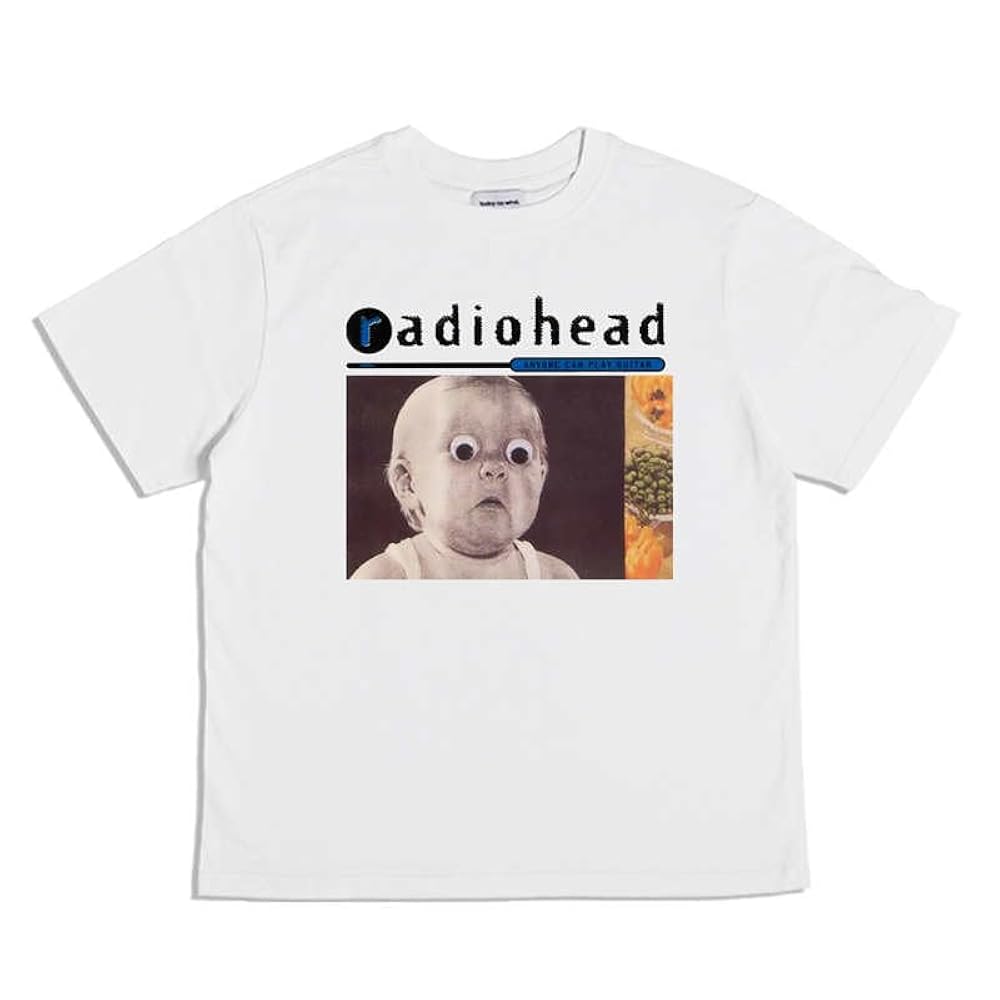未使用品 RADIOHEAD Tシャツ M レディオヘッド トム・ヨーク radiohead レディオヘッド tシャツ バンドT トムヨーク