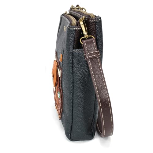 Image of CHALA Merry Messenger RFID Protected Women Faux Leather Shoulder Purse with Adjustable Crossbody Strap | RFID Protected