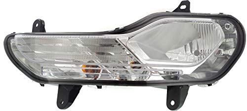 Evan Fischer Driver Side Parking Light CAPA Certified Compatible with 2013-2016 Ford Escape - FO2520189C