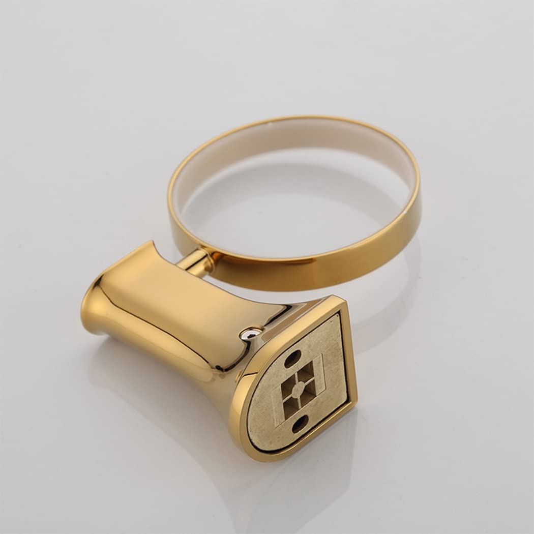 WRIST Zahnbürstenhalter, Wandmontierter Zahnbürstenbecherhalter Badezimmer Zahnbürstenhalter Aus Edelstahl Mit Milchglas Für Badezimmer,Chrome