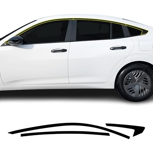 Revestimiento lateral para Nissan Sentra 2026+ Bogar Tech Designs vinilo negro
