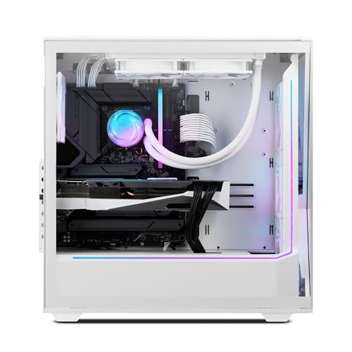 Image of iBUYPOWER Slate Gaming PC Desktop Computer AMD Ryzen 5 8400F CPU, NVIDIA GeForce RTX 5060 8GB GPU, 16GB DDR5 RGB 5200MHz RAM, 1TB NVMe SSD, Windows 11 Home, Gamer Keyboard and Mouse - SWA5N5601