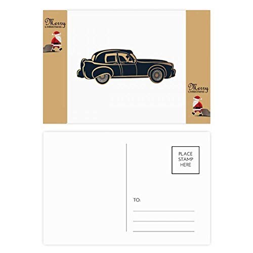Cartes de remerciement voitures noires (lot de 20) pour message de gratitude