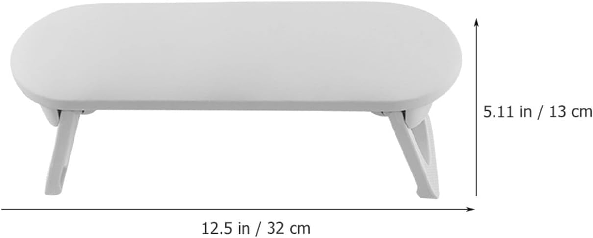 Nail Arm Rest Hand Pillow for Manicure with Adjustable Height Plastic Material White Color Wrist Rest for Manicure to Reduce Fatigue and Preserve Counter, for Nail Salon Use
