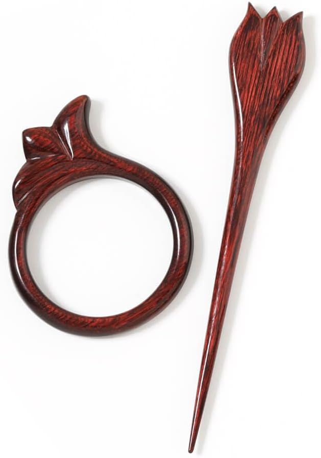 Symfonie Shawl Stick with Broche by KnitPro