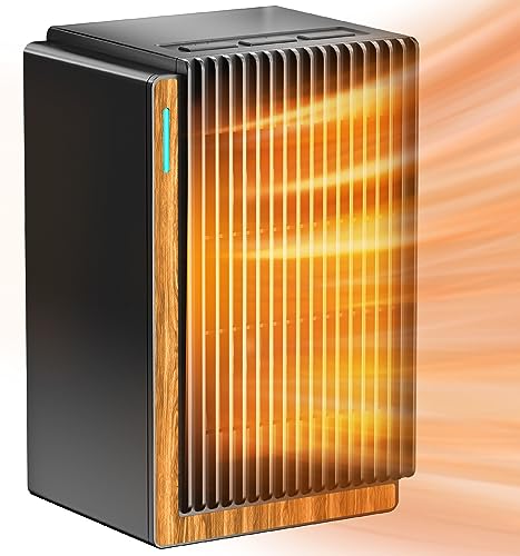 Space-Heater-Portable-Electric-Heater-1200w-PTC-Ceramic-Small-Heater-with-2-Temperature-Mode-2-4-6-hours-Timing-Settings-Overheat-and-Tip-over-Protection-Fast-Heating-Fan-for-Indoor-Use-Office