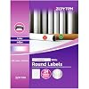 Printable Round Labels 1-2/3 Diameter,600 Customizable Circle Stickers,for Spice Jars,Canning, Envelope Seals,Logo Stickers,Printer for Inkjet & Laser
