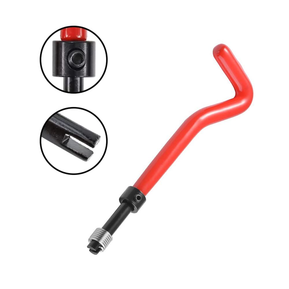 WANGCL 30 pezzi kit di riparazione filettatura M6 Helicoil kit inserti filettati Helicoil inserti maniche