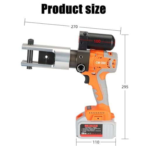 Pince à sertir hydraulique rechargeable 18V de haute précision