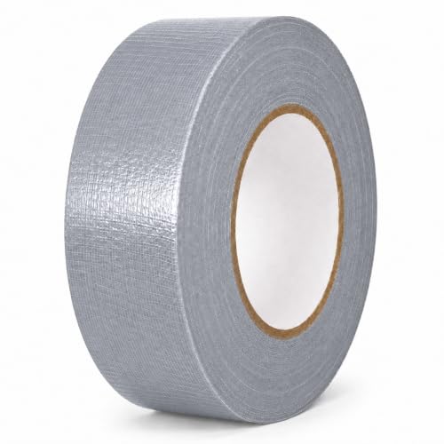 Image of GGR Supplies CDT-36 Industrial Grade Cloth Duct Tape, Gray 2 Inch x 60 Yards, Waterproof UV Resistant Heavy Duty, Clean Removal with No Sticky Residue for Repairs, Packaging, and Bundling