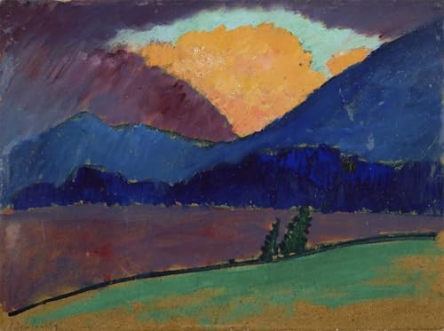 Impression pour la décoration murale Jawlensky : toile d'art moderne